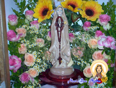 Figurka Róży Duchownej w Maracaibo